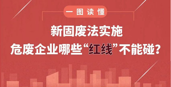 新固廢法實施，危廢企業哪些“紅線”不能碰？